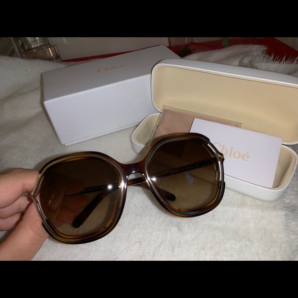Chloé JAYME CE689S Havana/brown Shaded